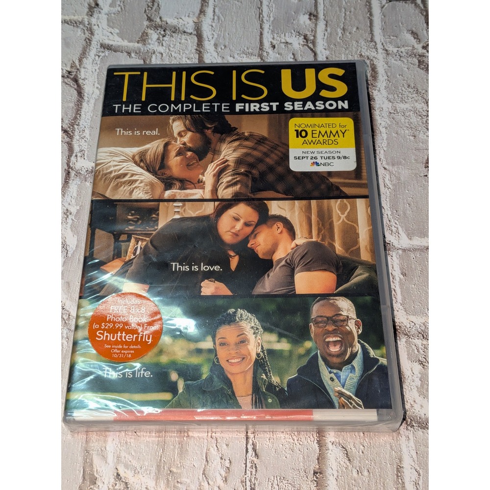 This Is Us The Complete First Season DVD 2017 5-Disc Set New Sealed NBC Drama